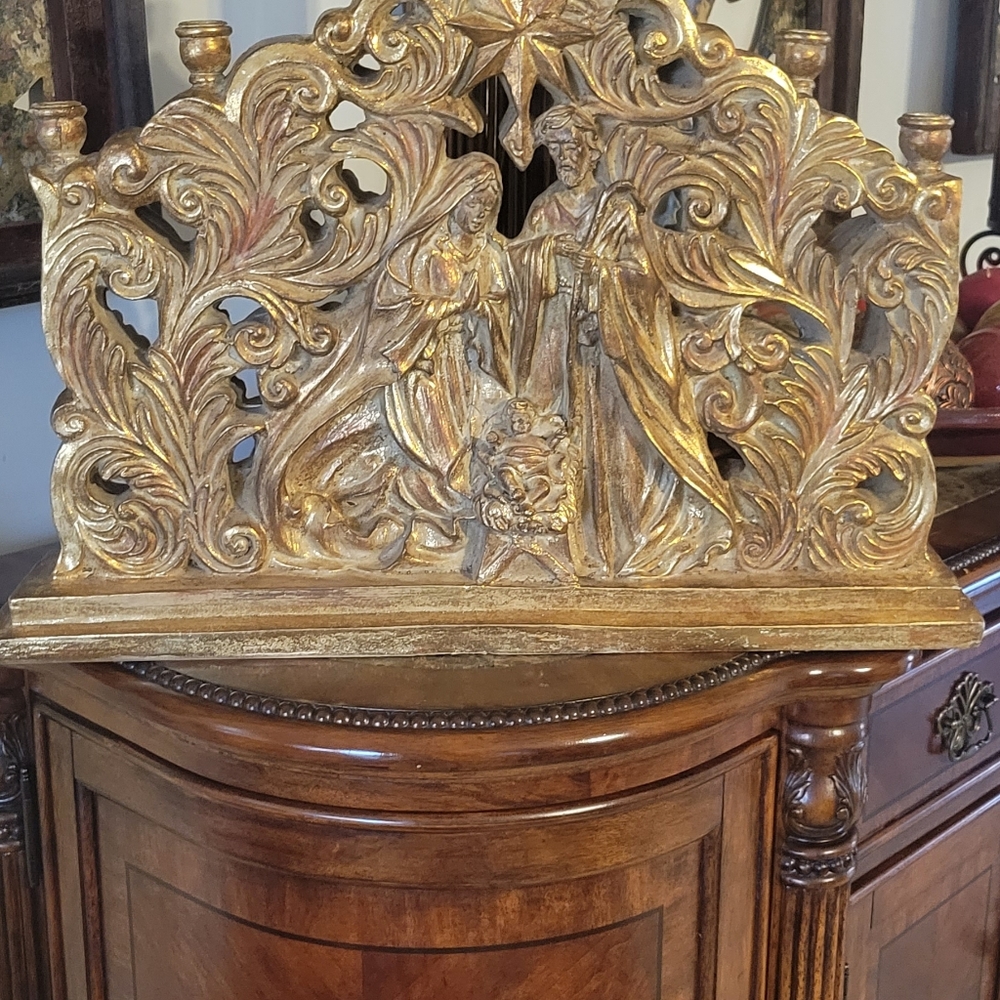 Gold Candlestick - Picture 8 of 10